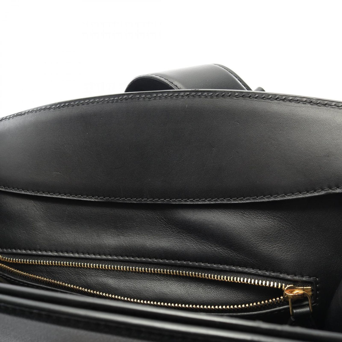 Louis Vuitton Handbag Roulis MM Noir Leather — view 8