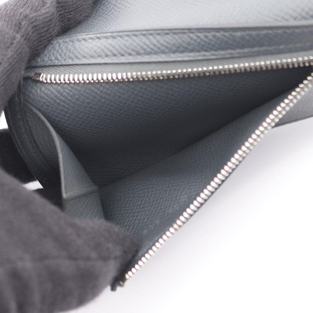 Hermes Bifold Wallet Bearn Compact Grimisty Leather — view 4