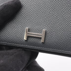 Hermes Bifold Wallet Bearn Compact Grimisty Leather — view 8
