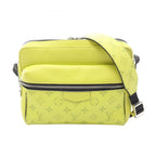 Louis Vuitton Shoulder Bag Outdoor Messenger PM Jaune Canvas Leather