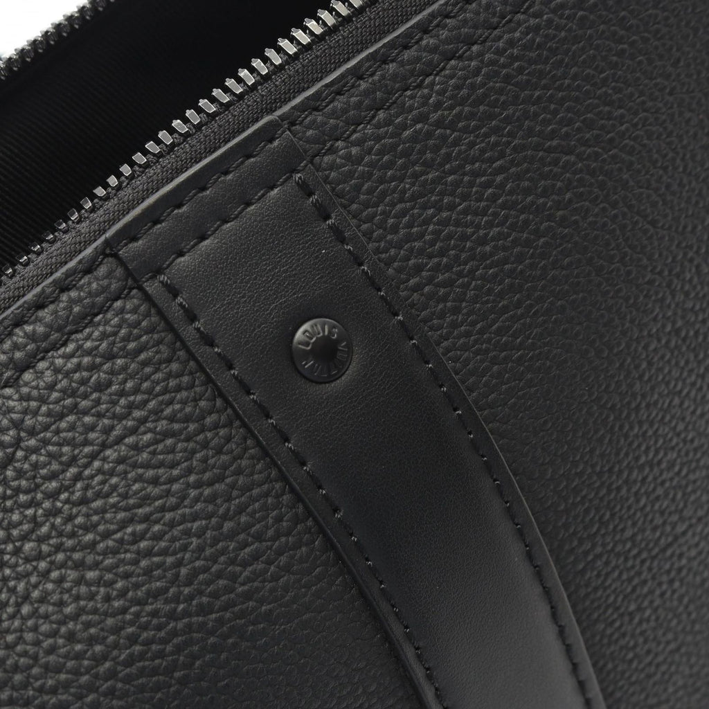 Louis Vuitton Shoulder Bag City Keepall Noir Leather — view 7