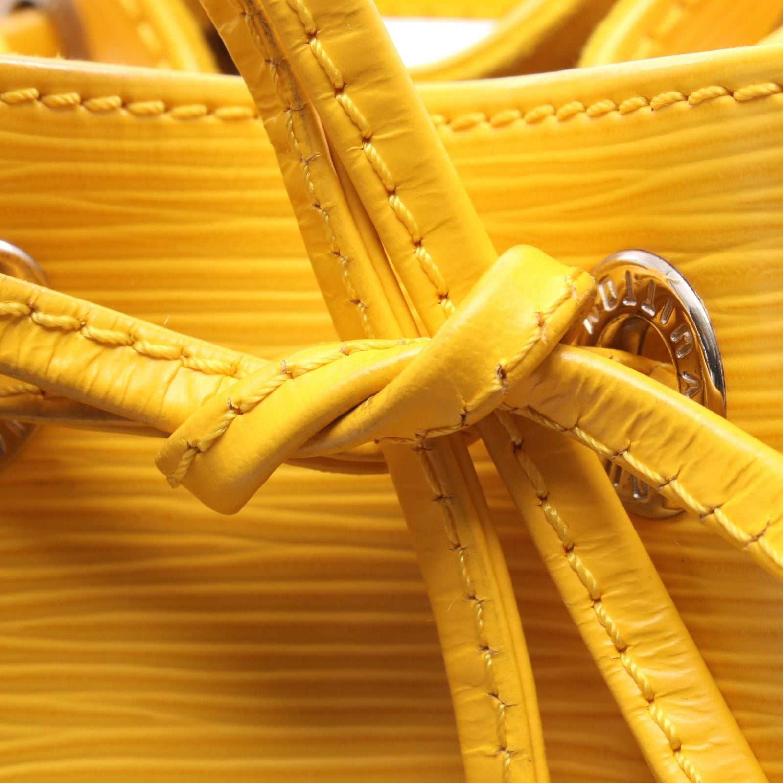 Louis Vuitton Shoulder Bag Noe BB Mimosa Leather — view 6