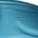Hermes Handbag Bolide 27 Blue Nole Leather Calf — view 4