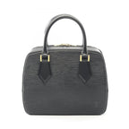 Louis Vuitton Handbag Blanc Noir Leather
