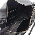 Celine Black Leather 2-Way Boston Bag — view 3