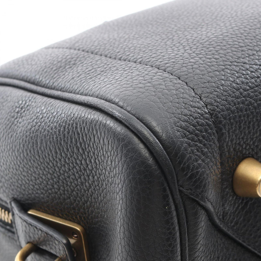 Celine Black Leather 2-Way Boston Bag — view 6