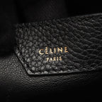 Celine Black Leather 2-Way Boston Bag — view 4