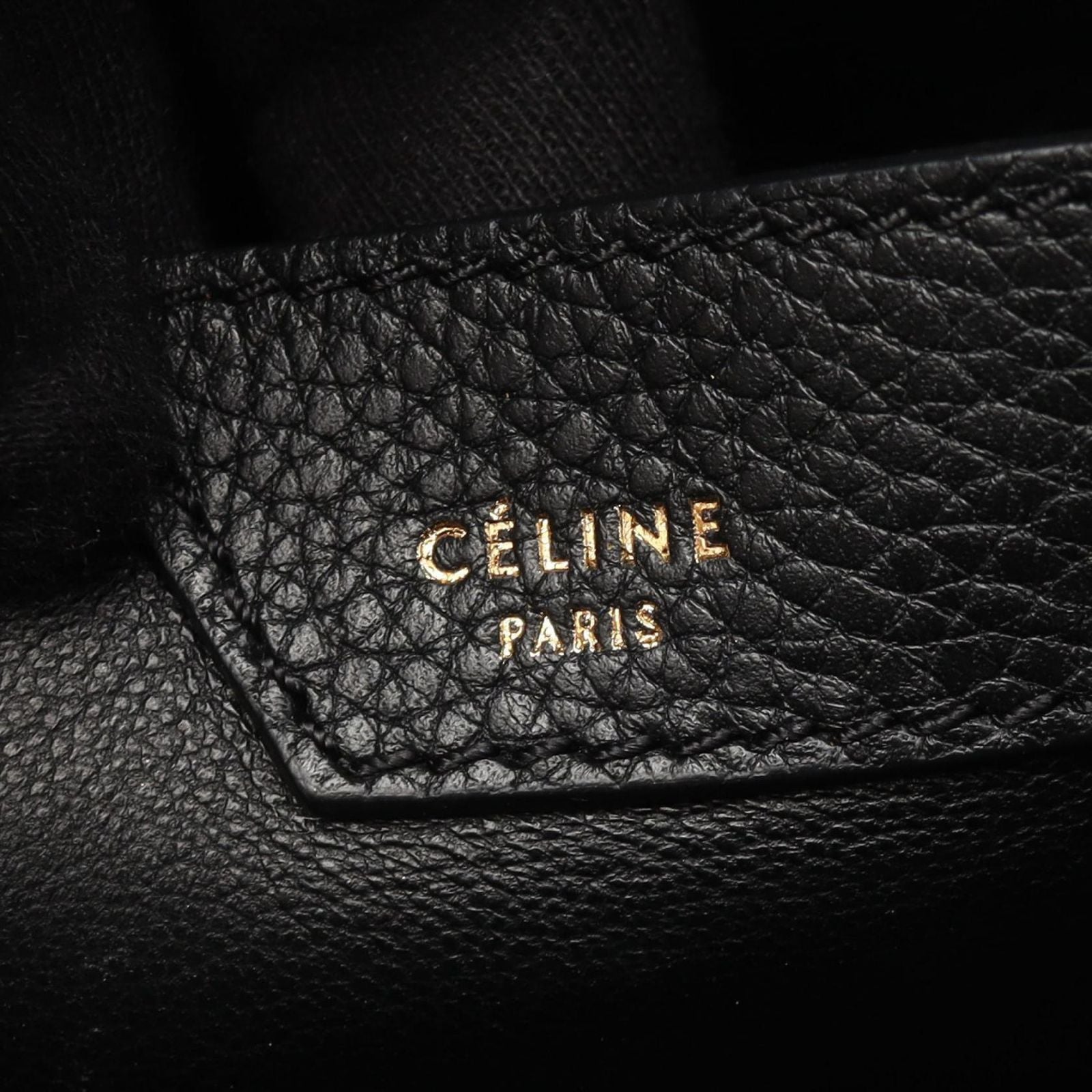 Celine Black Leather 2-Way Boston Bag — view 4