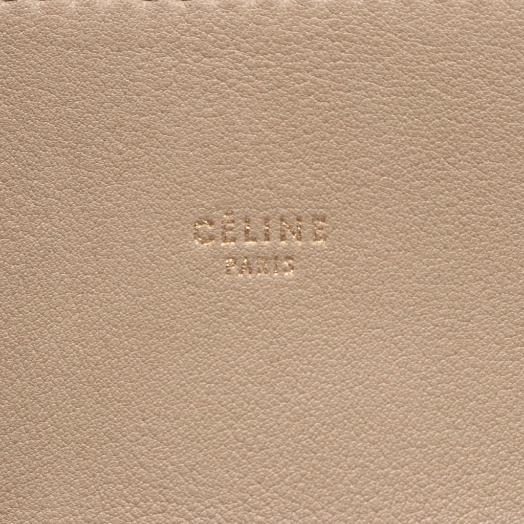 Celine Tote Cabas Phantom Gray Leather — view 4