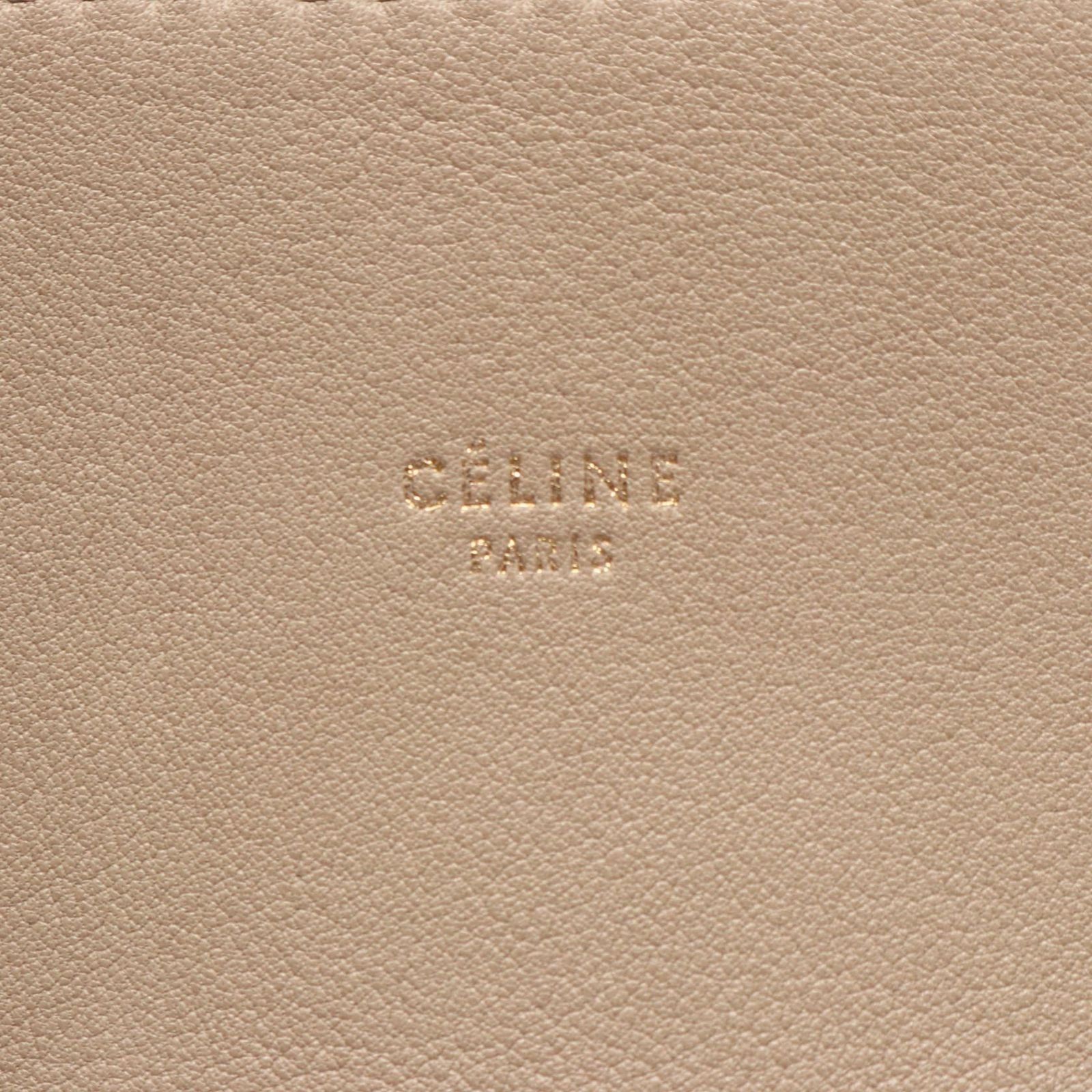 Celine Tote Cabas Phantom Gray Leather — view 4