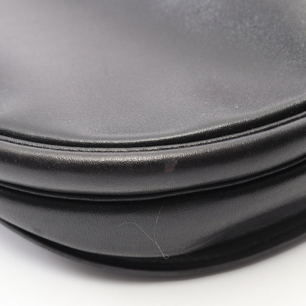 Dior Shoulder Bag Black Leather Vintage — view 6