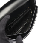 Dior Shoulder Bag Black Leather Vintage — view 3