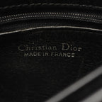 Dior Shoulder Bag Black Leather Vintage — view 4