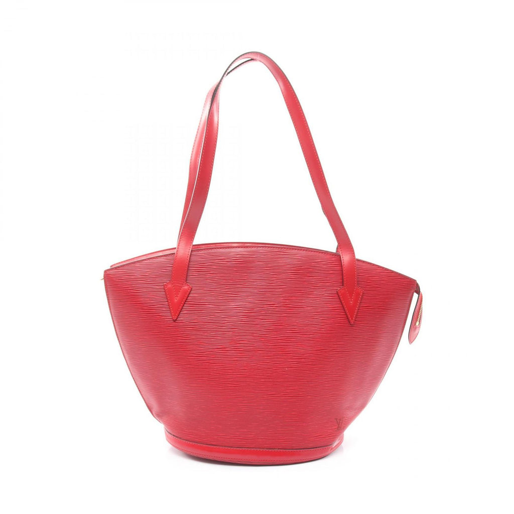 Louis Vuitton Shoulder Bag Saint Jacques Shopping Castilian Red Leather