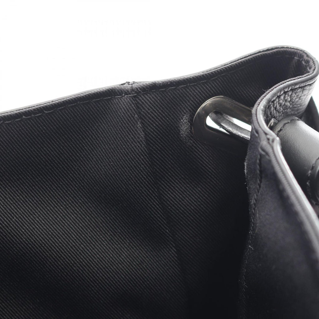 Louis Vuitton Shoulder Bag Besace Tokyo Noir Canvas Leather — view 6