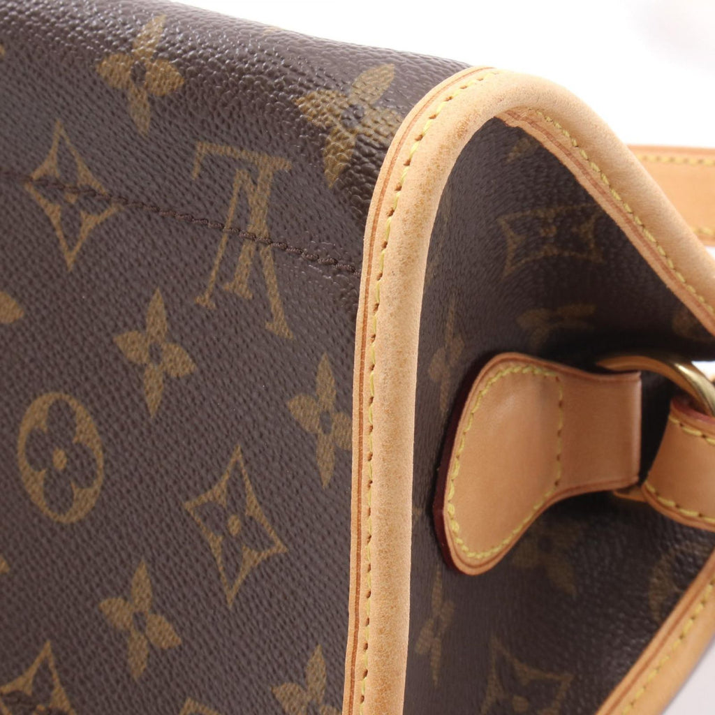 Louis Vuitton Shoulder Bag Popincourt Long Canvas Leather — view 9