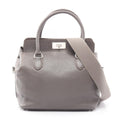 Hermes Handbag Tool Box 26 Etain Leather