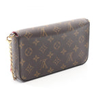 Louis Vuitton Shoulder Bag Pochette Felicity Canvas Leather — view 2