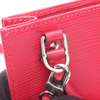Louis Vuitton Handbag Petite Sac Plat Rose Pondicherry Leather — view 7