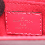 Louis Vuitton Handbag Petite Sac Plat Rose Pondicherry Leather — view 4