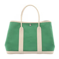 Hermes Tote Garden Party PM Bamboo Beton Canvas Fu