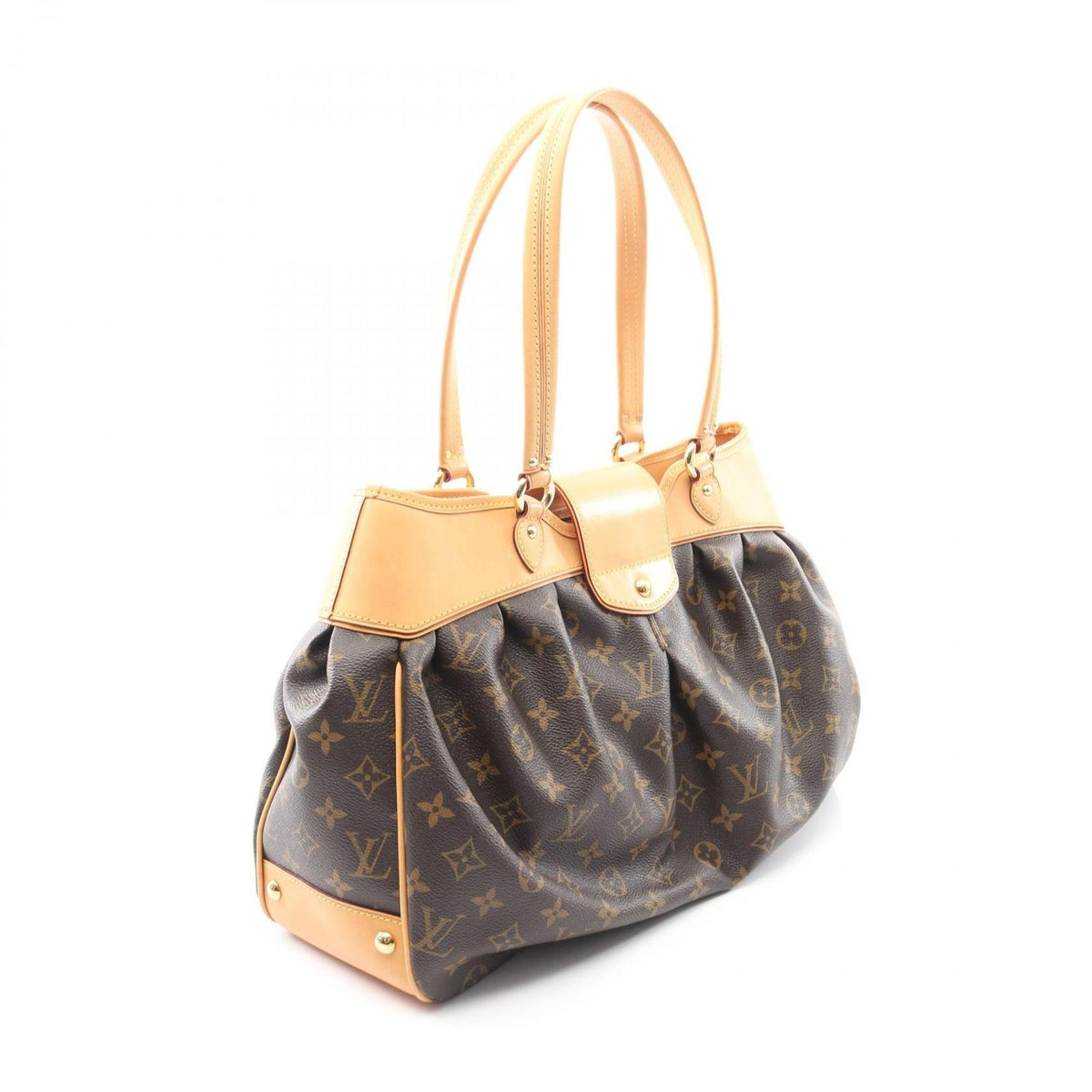 Louis Vuitton Shoulder Bag Boetie MM Canvas Leather — view 2