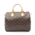 Louis Vuitton Handbag Speedy 30 Canvas Leather