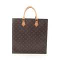 Louis Vuitton Tote Sac Plat Canvas Leather Sac Pla