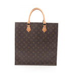 Louis Vuitton Tote Sac Plat Canvas Leather Sac Pla