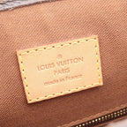 Louis Vuitton Tote Sac Plat Canvas Leather Sac Pla — view 4