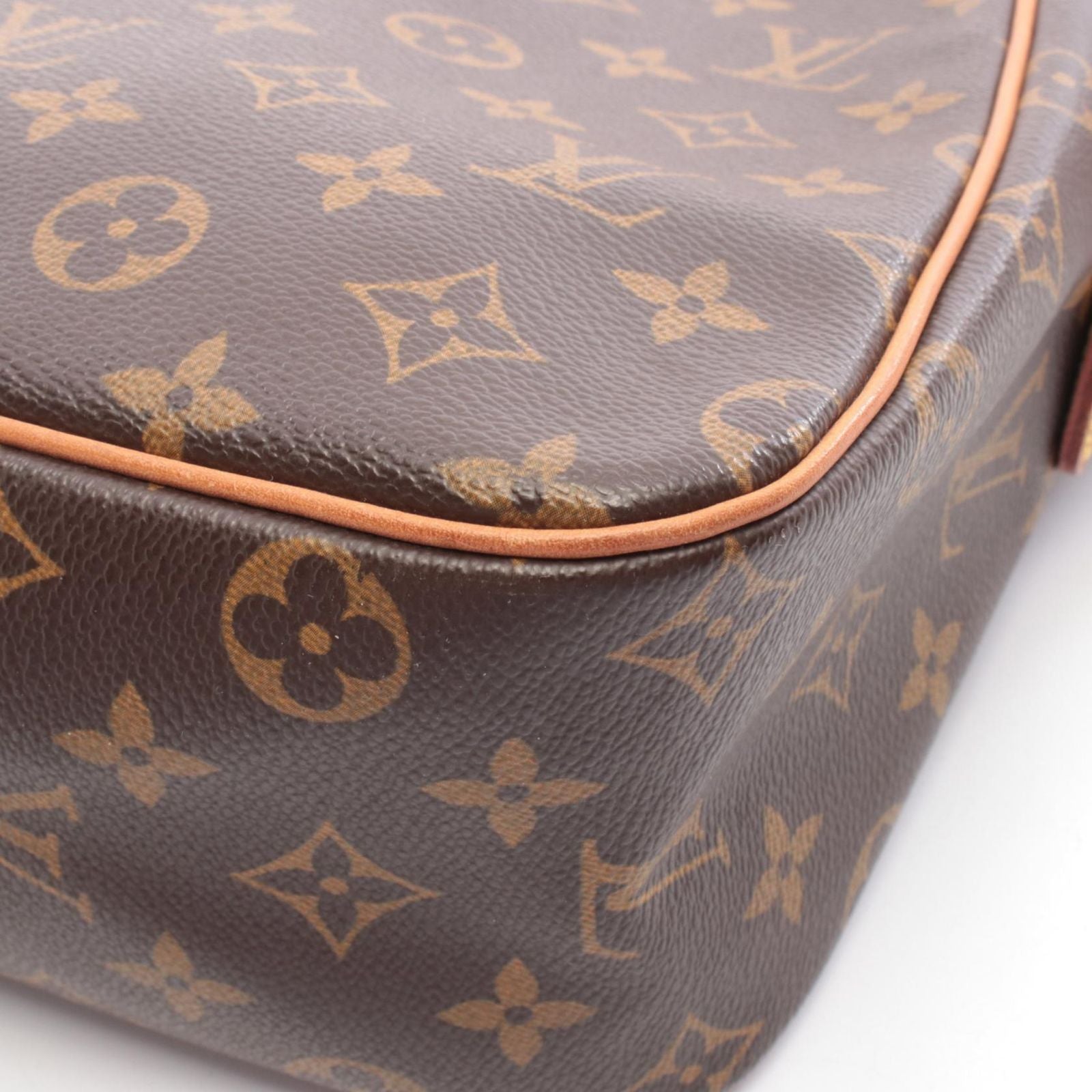 Louis Vuitton Shoulder Bag Viva City GM Canvas Leather — view 9