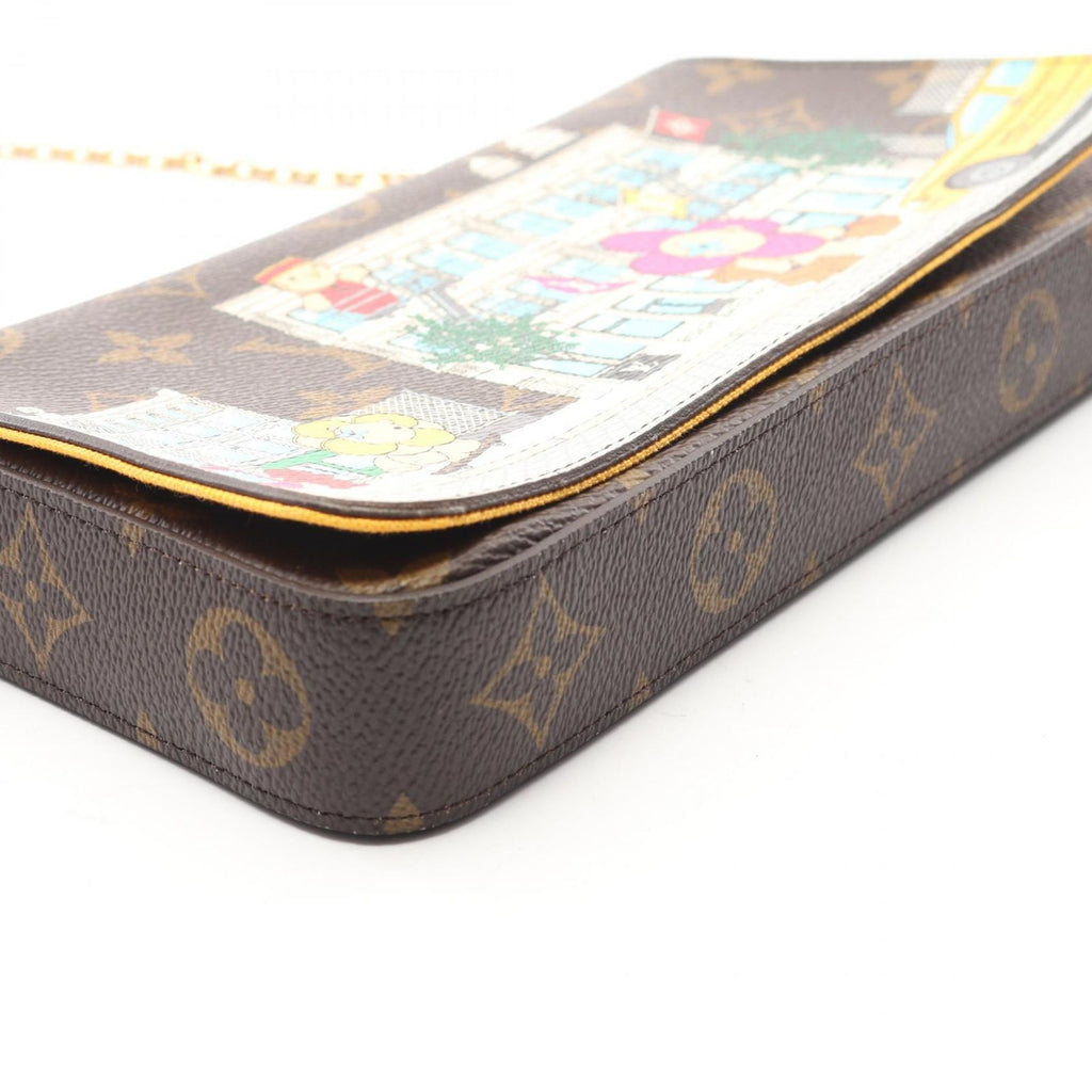 Louis Vuitton Shoulder Bag Pochette Felicity Canvas — view 6