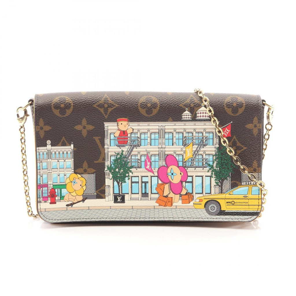 Louis Vuitton Shoulder Bag Pochette Felicity Canvas