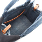 Celine Tote Small Cabas Small Caba Thais Denim Blue Triomphe — view 3