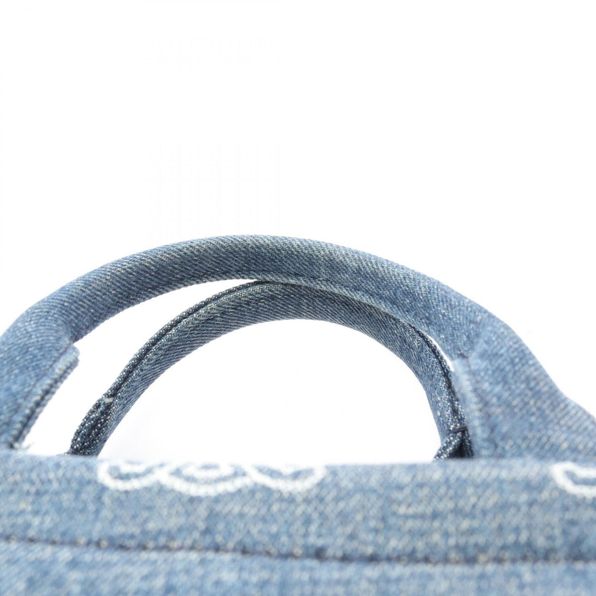 Celine Tote Small Cabas Small Caba Thais Denim Blue Triomphe — view 6