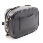 Chanel Shoulder Bag CC Logo Black Lambskin CC Mini — view 2