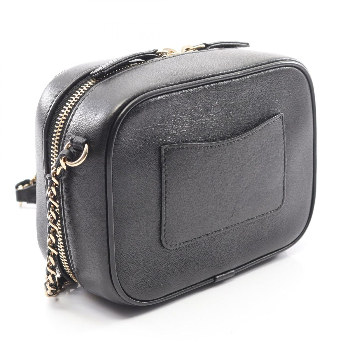 Chanel Shoulder Bag CC Logo Black Lambskin CC Mini — view 2