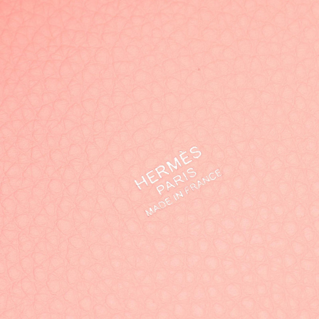 Hermes Handbag Picotin Lock PM Rose Sakura Leather — view 4