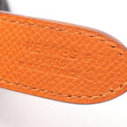 Hermes Shoulder Bag Trim 31 Orange Leather — view 4