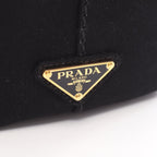 Prada Tote Canapa 2-Way Black Canvas — view 5