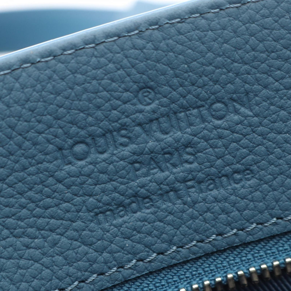 Louis Vuitton Tote Fast Line Blue Leather — view 4