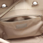 Chanel Tote Deauville Ivory Leather Chain MM — view 7