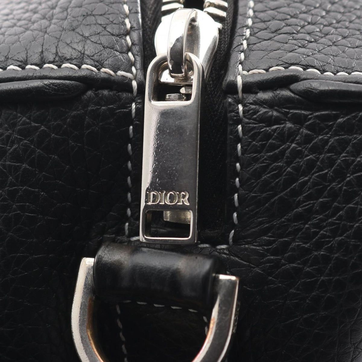 Dior Shoulder Bag Rango 22 Black Leather — view 8