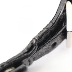 Prada Handbag Triangle Logo Pouch Black Nylon Leather — view 7
