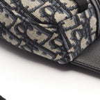 Dior Waist Bag Scarab White Black Beige Navy Canvas Leather — view 5