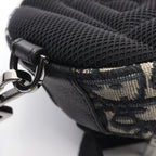 Dior Waist Bag Scarab White Black Beige Navy Canvas Leather — view 6