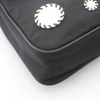 Prada Shoulder Bag Edition Black Nylon Saffiano Leather Mirror Taste — view 5