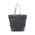 Gucci Tote GG Pattern Black Nylon Leather