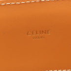 Celine Tote Small Vertical Cover 2-Way Ivory Brown Canvas Leather — view 4