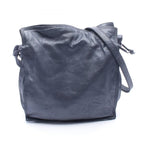 Loewe Shoulder Bag Anagram Navy Leather